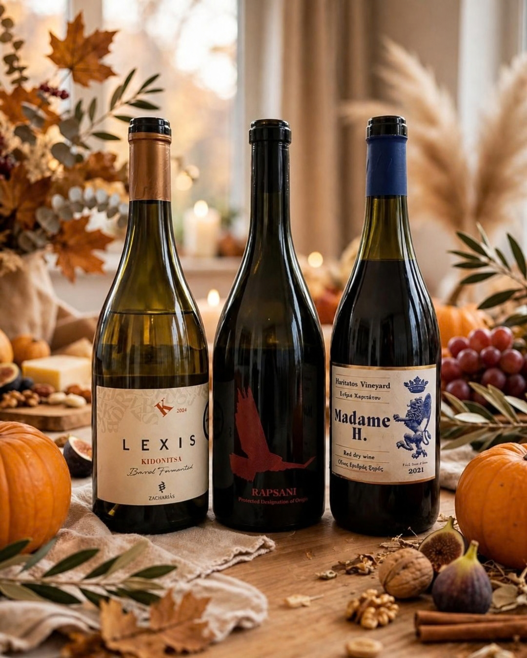 Greek Wines for Cosy Nights (3 Bottles)