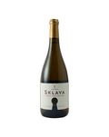 Wine bottle with 'Sklava' label on a white background